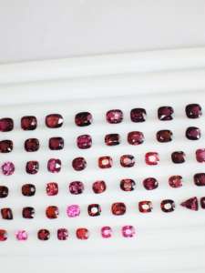 Espinela roja natural no calentada sin tratar, forma de mezcla, calidad AAA, brillo AAA con color agradable y corte perfecto para la fabricación de joyas - Product Image 5