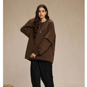 Sudadera con Capucha Personalizada para Hombre, 100% Algodón, Estilo Vintage, con Cremallera, Gruesa, Desgastada, de Doble Capa, Ajustada, para Invierno, Estilo Urbano - Product Image 3