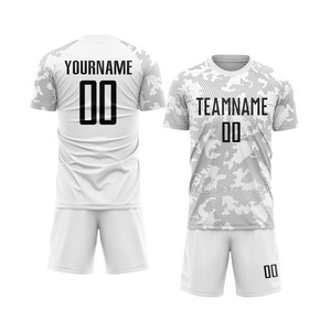 Fabricante de Uniformes de Fútbol Sublimados Personalizados, Producción al por Mayor, Conjuntos de Ropa Deportiva Ligera y Transpirable para Verano, Marca Personalizada - Product Image 2