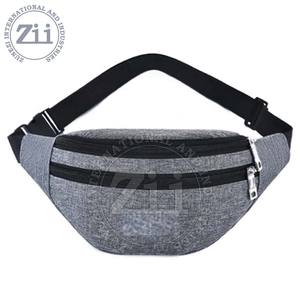 Bolsa de cintura para correr de poliéster ligera y elegante, nuevo estilo personalizado, cierre de cremallera impermeable duradero - Product Image 3