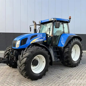Maquinaria agrícola usada asequible, tractor agrícola Holland TVT 190 usado en excelentes condiciones. - Product Image 2