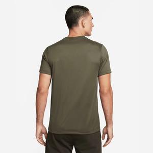 T-shirt Muscle Fit à col rond manches courtes t-shirt Drifit vierge pour hommes avec logo personnalisé en gros - Product Image 2