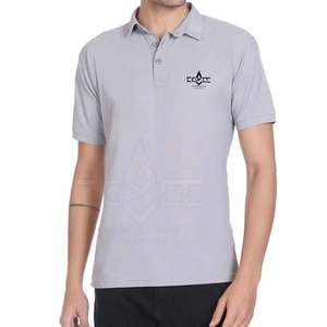T-shirts polo doux et confortables pour hommes, anti-rides, 100% coton, logo personnalisé, chemise polo de haute qualité, nouvel arrivage - Product Image 1