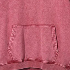 เสื้อฮู้ดดี้ผู้ชายสไตล์สตรีทแวร์คุณภาพดี ล้างสีแบบแอซิดวอช รุ่นปี 2026 ขายตรงจากโรงงาน รับสกรีนโลโก้ สีพื้นล้วน - Product Image 6