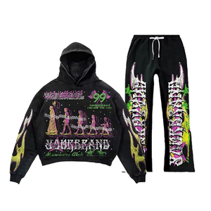 Conjunto deportivo para hombre, traje de entrenamiento para gimnasio, ropa deportiva transpirable de dos piezas, conjunto de ropa para correr, diseño personalizado. - Product Image 4