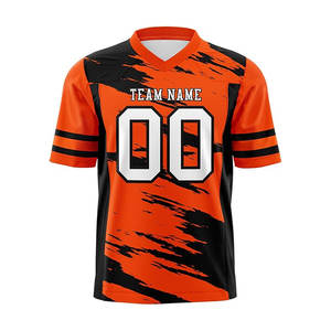 Maillot de football personnalisé à manches courtes, uniforme d'équipe personnalisé avec nom et numéro pour hommes, service OEM disponible - Product Image 2