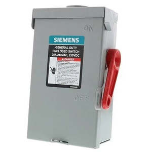 Desconectador de Baja Tensión Siemens 60A de 2 Polos GF222NRA - Product Image 1