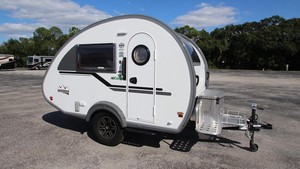 Teardrop Camper Trailer Expanded Foldable Waterproof 5kg Lightweight Mini Modern Stainless Steel Construction Double Shock - Product Image 3