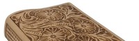 Journal personnalisé le plus vendu, design floral gravé à la main, journal en cuir de vache véritable pour usage personnel et journalier, prêt à être expédié