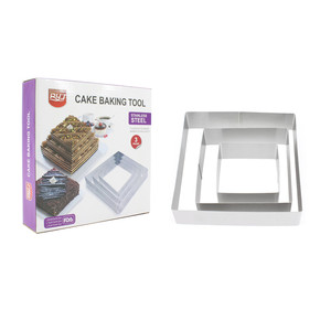 Tortaforma 3 darabos kocka eng-415 - Product Image 1