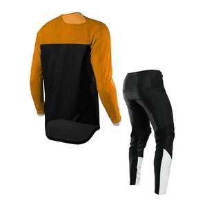 Trajes de equitación de Motocross, tejido de punto de poliéster, manga larga, Ajuste Recto, ropa deportiva de ciclismo todoterreno, ropa transpirable de secado rápido para hombres - Product Image 2