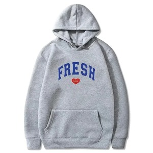 Fresh Love Merch Varsity Hoodies Sudaderas Otoño Invierno Moda Algodón Streetwear Hombres Mujeres Tallas grandes Ropa larga - Product Image 4