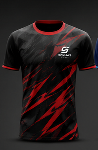 Camiseta de Fútbol Personalizada, Manga Corta, Ropa Deportiva, Cuello Acanalado en Contraste, Estampada, para Entrenamiento y Partido - Product Image 1