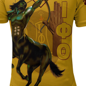 Iota phi theta เสื้อโปโลผู้ชาย1963คลาสสิกเสื้อพี่น้องกรีกปักลายวิทยาลัย - Product Image 4