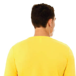 T-shirt à manches longues Golden Heather: coton peigné Airlume 52%, mélange de poly 48% pour un confort luxueux - Product Image 6