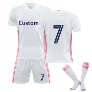 เสื้อเจอร์ซีย์ฟุตบอลโอเวอร์ไซส์ชุดฟุตบอลสตรีทบ็อกซี่ดีไซน์แถบซับลิเมชันตามสั่ง - Product Image 6