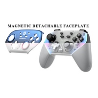 Nuevo Control de Juego Inalámbrico Multiplataforma Super Nova, Control Inalámbrico Tri-Modo con Cable para PC, Compatible con PC, Móvil y Switch