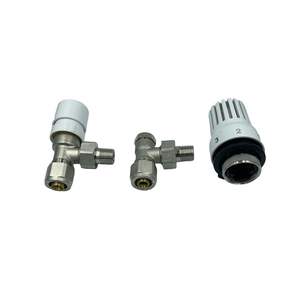 Válvulas Termostáticas Industriales HM para Calderas Multicapa 3/8x16 Niqueladas con Adaptadores de 16 mm, Conector Termostático Anticorrosión - Product Image 6