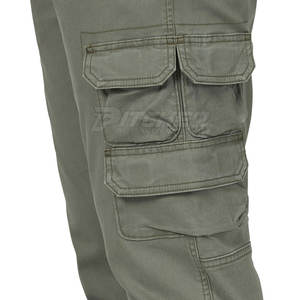 Pantalones Cargo Casuales para Hombre, Cintura Media, 100% Algodón, Ligeros y Transpirables, Perfectos para Uso Diario y Actividades al Aire Libre - Product Image 5