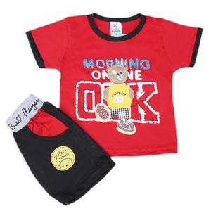 Traje de Manga Corta para Niño 1810 - Rojo - Product Image 3