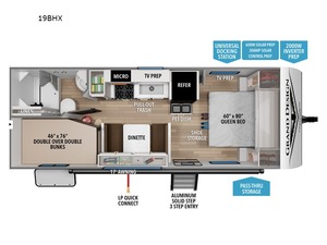VENTES PARFAITES POUR le Nouveau Grand Design Trans-cend Xp-lor 19BHX 2026 - Product Image 2