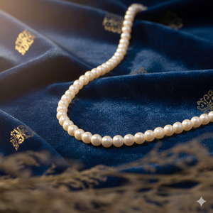 ต่างหูและสร้อยคอไข่มุกสีขาว เกรด B ขนาด 9 มม. ไข่มุกเซาท์ซีแบบเม็ดเดี่ยว - Product Image 4