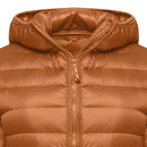 Breathable Puffer <b>Jackets</b> <b>Women</b> OEM Custom Warmth Street Wear Fashionable Hooded Collar Winter Casual Style Puffer <b>Jacket</b> <b>Women</b> - Product Image 4