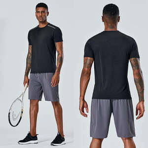 Logo sur mesure Short de gymnastique pour course à pied Short de gymnastique décontracté pour hommes pour la vente en ligne - Product Image 5