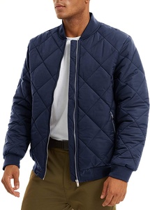 Nouveau blouson d'aviateur pour hommes hiver automne Streetwear veste matelassée chaude rembourrée blousons d'aviateur pour hommes vente en gros - Product Image 2
