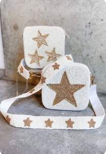 Sac de soirée tendance avec perles et bandoulière amovible - Product Image 4