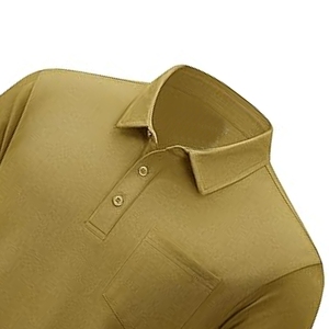 Sport pour hommes de haute qualité pour polo personnalisé 100% coton à séchage rapide à manches courtes Anti-rides imprimé tricoté coupe Unique - Product Image 6