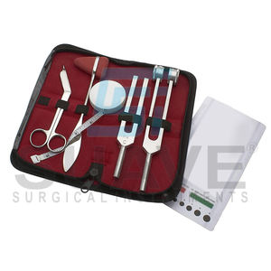 Taylor Hammer, ruban à mesurer pour le corps, ensemble de diapason, kits neurologiques de ciseaux à pansement par SUAVE SURGICAL INSTRUMENTS - Product Image 1