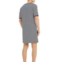 Pyjama Homme Confortable et Abordable à Manches Courtes 100% Coton Tricoté Thermique Respirant avec Logo Personnalisable et Design Uni