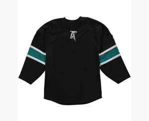 Camiseta de Hockey sobre Hielo Personalizada, Estilo Moderno, Uniforme de Práctica para Hombre, Venta al Por Mayor Internacional, Transpirable, de Secado Rápido, 100% - Product Image 3