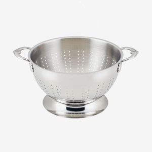 Colador de Acero Inoxidable con Diseño Ergonómico, Malla Fina, Fácil de Lavar, para Verduras, Frutas, Pasta, Comodidad en la Cocina - Product Image 2