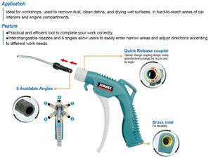 Ensemble de pistolets à air comprimé OEM interchangeables SUMAKE 5 en 1 et 7 en 1 avec 1 an de garantie - Product Image 3