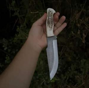 Couteau à lame fixe de haute qualité, acier à haute teneur en carbone, couteau de chasse, couteau de poche d'extérieur, étui, facile à tenir, ensemble de couteaux Damas, OEM - Product Image 6