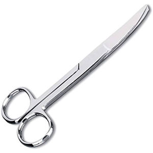 Tijeras quirúrgicas de acero inoxidable rectas y curvas para uso médico y de primeros auxilios - Product Image 3