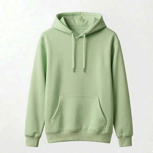 Sweat-shirts pour hommes 100% coton, molleton écologique, coupe confortable, look élégant, poche pratique, idéal pour la gym, les voyages et les activités de plein air - Product Image 1