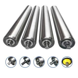 Galvanis dan baja tahan karat 35mm 30mm 42mm 20mm 38mm 25mm 60mm 50mm Diameter alat konveyor rol untuk rol konveyor - Product Image 2