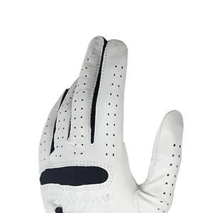 Customizable Full Color PU Genuine Cabretta <b>Leather</b> Golf <b>Gloves</b> Sports Wear Direct Sale with OEM Service for Hands Use - Product Image 4