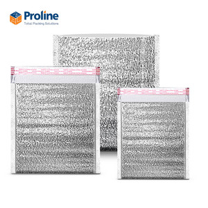 Proline Insulated Thermal Food Bag 13.4x13.8 Inch Zipper Closure PE Material Water Resistant Portable Foldable <b>Cooler</b> Bag - Product Image 2