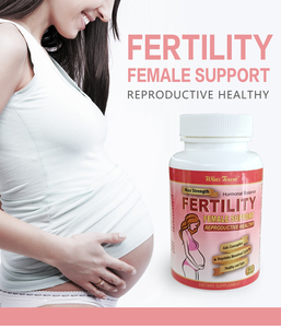 Womens Fertility Support Tablets Hormonal Balance Reproductive Health Supplement for Women - Product Image 3