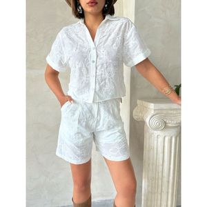 Ensemble de chemisiers en voile brodés pour femmes - Product Image 6