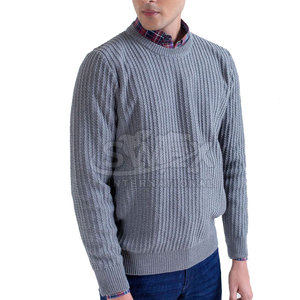 Suéter de Tela Combinada de Primera Calidad, Suave y Liso, Ligero para Invierno - Product Image 2