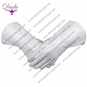 Guante de cuero en cuero Buff Knight Templar Gauntlet Guantes - Product Image 4