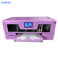 Nueva impresora DTF mini A3 de un solo cabezal con 13 pulgadas de ancho, superventas, uso simple, impresora directa a la película