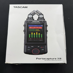 Nouveau enregistreur portable haute résolution Tascams Portacapture X8, scellé dans sa boîte d'origine - Product Image 1