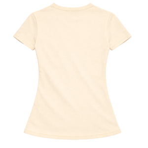 T-shirt Sororité Grecque Ivoire 08 pour Femme – Rose & Vert, Écologique, Décontracté, Élégant, Tenue d'été pour Sororité Universitaire - Product Image 4