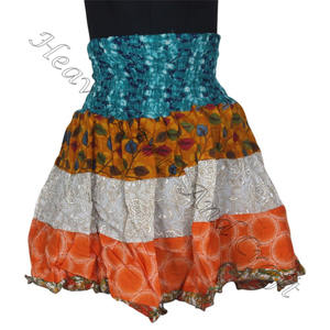 New 2025 Boho Festival Gypsy Patchwork <b>Mini</b> Rara <b>Skirt</b> Hippy Vintage Indian Boho Hippie <b>Mini</b> Length Patch Work Cotton <b>Mini</b> <b>Skirt</b> - Product Image 6